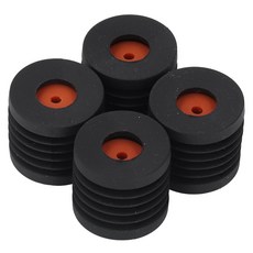 피센테 3D 프린터 방진 고무 발 패드 엔더 3 CR-10 5 P1P용 4피스 충격 흡수기