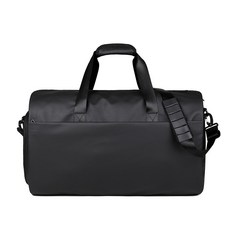 JA ACTIVE 商務手提旅行包 西裝包獨立鞋倉防水通懃收納包行李袋健身包便攜, 防水皮膜材質+可自由轉換服裝袋：黑色, 1個