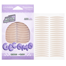 GECOMO 480매 초슬림 스텔스 워터프루프 쌍꺼풀 테이프, 1개, 롱 와이드 타입G2186-3