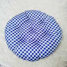 해피유통 다용도 양면 원형 방석 귀여운 캐릭터 디자인 푹신한 면 쿠션, 30*30, 22