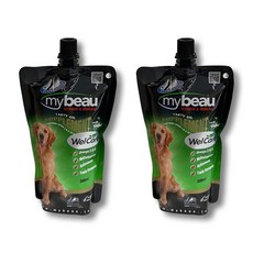 마이뷰 독 짜먹는 강아지, 2개