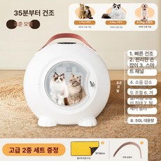 에어링 초고속 건조 펫드라이룸 애견 강아지, 1개