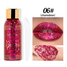 彩妝變色龍亮片液體眼影 歐美舞臺妝 爆閃亮片, 1個, 銷售，購買等同默認公司免責申明）,30ml