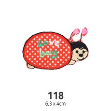 와펜 DIY 자수 패치 와펜모음 열부착식와펜, 4개, 와펜 패치 118번