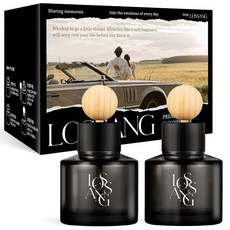 로쌩 퍼퓸 대용량 차량용 방향제 디퓨저 2p + 우드볼스틱 2p 세트, 1세트, 블랙체리