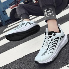 편안한 남성 에어 쿠션 운동화 3cm 조깅화