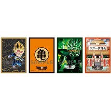 (BANDAI) 03 (4종 세트] 반다이 드래곤 볼 슈퍼 카드 게임 공식 카드 슬리브