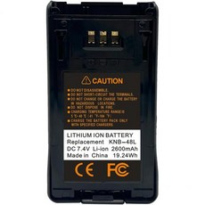 KNB-48L KNB-47L 2600mAh 리튬이온 배터리 교체용 NX-200 NX-300 TK-5220 TK-5320 NX-200G NX-200S NX-300G NX-300S, KNB-48L KNB-47L 2600mAh 리튬이온 배