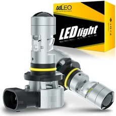 헤드라이트조명AILEO 라이트 미니호환 밝은 32000LM 무선 CSP H색상 6000K 2 개