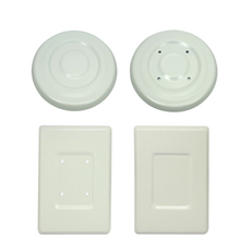 우유투입구 방범 마개 커버 (사각/원형) 화이트 모음, 화이트 원형, 1개