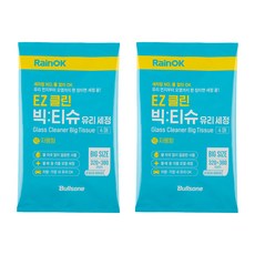 불스원 레인OK EZ클린 유리세정 빅티슈(4매), 2개