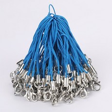 DIY 핸드폰 고리 폰고리, 100개, 선택02)블루, 7cm