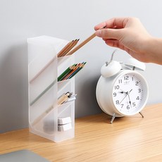 연필 사선 슬림 펜 볼 M10573 꽂이 필기구 홀더 보관함 책상 4단 정리 통, 상세페이지 참조, 상세페이지 참조