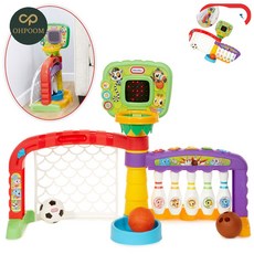 [픽글] 신나는놀이 유치원운동 유아체육교구 3in1 베이비 스포츠센터