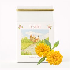 티하이 메리골드 꽃차 생분해 삼각티백, 1박스, 30개입, 1g