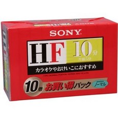 소니 오디오 카세트 HF(노멀 포지션 10분 10권 팩), B008JIAOVU