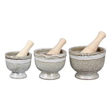 국산 여주 무공해 도자기 절구 공이포함, 1개, 도자기 절구 소