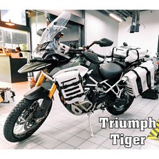 furchtlos富合樂斯 triumph tiger 900/1200專用冒險收納防水包 國際防水認證, 護桿包,白, 白