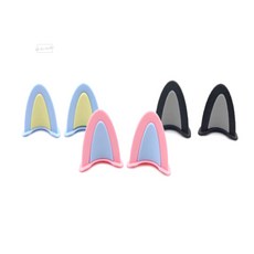 라이프리마켓 헬멧 고양이 귀 장식 헬멧용품, 핑크