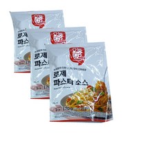 오늘좋은 로제 파스타소스, 3개, 170g