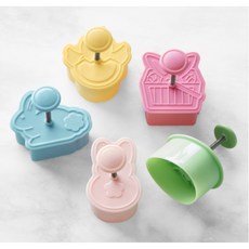 윌리엄스 소노마 부활절 토끼 병아리 쿠키 커터 5개 세트