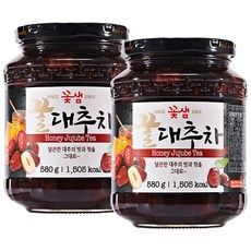 꽃샘 꿀대추차, 580g, 1개입, 2개