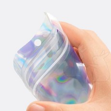 윈코 화장품 구디백 악세사리 소분 케이블 포장 지퍼백 14x20cm