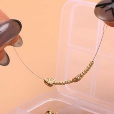 살림냥냥 비즈바늘 0.3mm 비즈재료