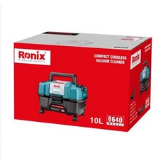 《五金勘吉》RONIX 牧田系統無線手提式吸塵器，輕巧便攜，強勁吸力，多種吸頭配件, RONIX 8640 牧田單主機, 藍色, 8640