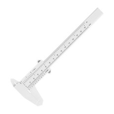 플라스틱 버니어 캘리퍼스 15cm 내경 외경 깊이 측정기, 1개