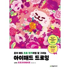 아이패드 드로잉 책 독학 혼자 해도 프로 작가처럼 잘 그리는 프로크리에이트, 한빛미디어