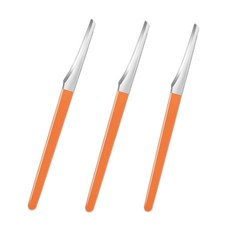 케이엠 발 각질 제거기 뒷꿈치 케어 칼날 굳은살, 3개