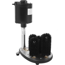 전기 컵 세탁기 130W 110V 상업용 유리 세탁기 브러시 5개 포함 호텔 레스토랑 가정 사무실용 1400RPM 전기 와인잔 청소기
