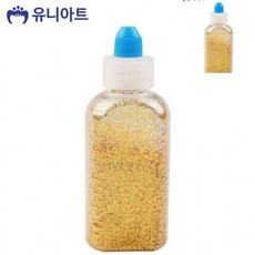 컬러글리터 공예용글리터 반짝이가루 슬라임반짝이가루 슬라임글리터 메탈 반짝이 가루 금색, 1개, 상세페이지 참조