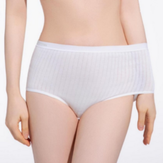 Vitemo 여성용 순면 멸균 개별포장 일회용 팬티 휴대용 여행 속옷 10장