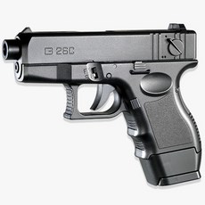아카데과학 권총 MINI G26C 에어건 비비탄총 BB탄총 장난감총, 1개