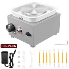 미니 도자기 휠 기계 클레이 도구 턴테이블 세라믹 성형 조각 작, 1개
