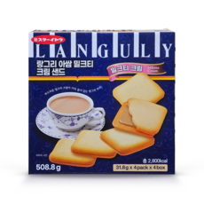 랑그리 아쌈 밀크티 샌드, 1개, 508.8g