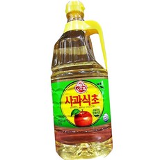 오뚜기 사과 식초 1.8L 6입 조리, 6개
