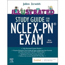 (영문도서) Illustrated Study Guide for the Nclex-Pn(r) Exam Paperback, Elsevier, English, 9780443110351