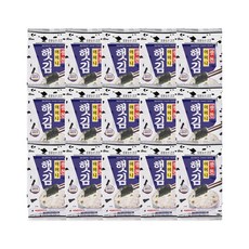 광천어머니김 식탁김, 15g, 15개
