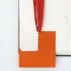 핑킹가위 다꾸 문구용 가위 펭킹가위 좁은물결 chl+808tS