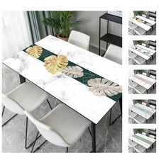 키밍 방수 대형 식탁매트 복유럽 테이블패드 인테리어, HOLO, 80x120cm_CHASING