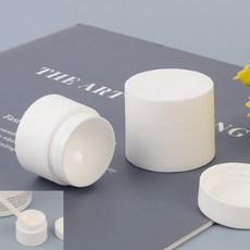 원형소분통 크림용기 화장품공병, 1개, 1L