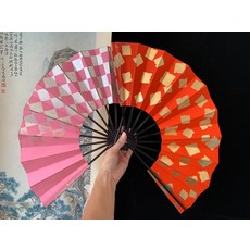 舞扇子 練舞用摺扇, 如圖所示, 1個