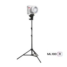 고독스 ML100R + 302스탠드 유튜브 스튜디오 방송 촬영 조명 LED 라이트, 1개, 세트
