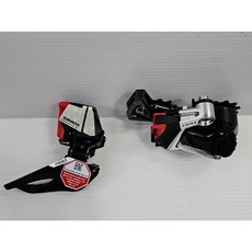 SRAM RED E1 12S 長腿後變 支援36T XG-1290 彩虹飛輪10-36T 彩虹鏈條 銀色飛輪 前變速器, 1個, 前變速器+長腿後變速器
