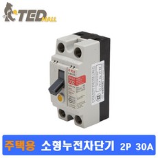 진흥 주택용 가정용 누전 차단기 30A 소형 차단기교체, 01)누전 30A 소형, 1개