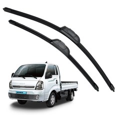 기아 봉고2 3 EV 플랫 와이퍼세트 실리콘 와이퍼 전면세트 앞유리용 뉴 봉고 00812