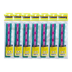 키모니 하이 소프트 레전드 오버그립 플라워 KGT137, 7개, Green